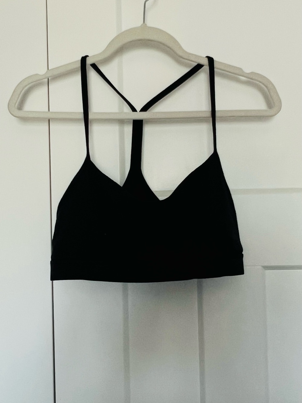 lululemon athletica Black Strappy Sports Bralette